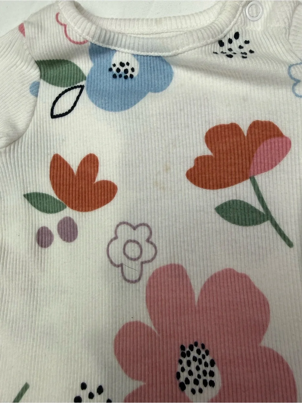 Mixed Baby One-Piece Bundle - Pink, Black, Aqua, White, Floral